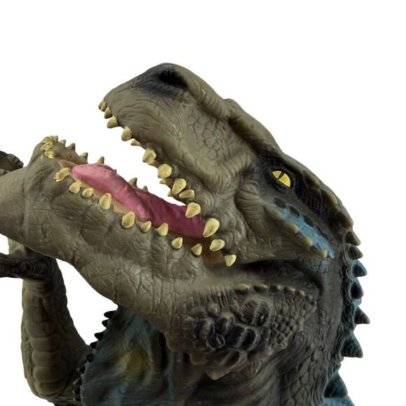 Vintage 1998 Toho Large Rubber Godzilla Hand Puppet Resaurus Co Working Sound - Picture 2 of 10